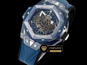 Hublot Big Bang Sang Blue II HUB1240 İskelet Kadran Super Clone ETA