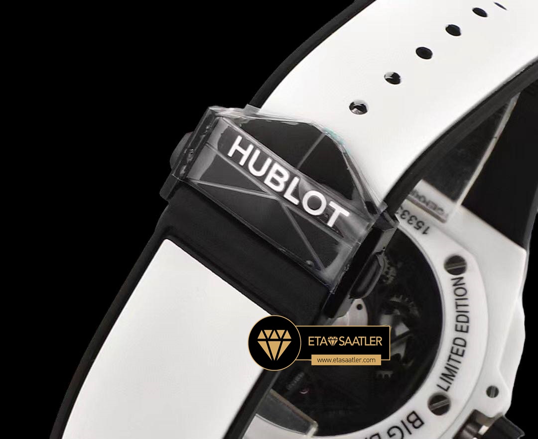 Hublot Big Bang Sang White II HUB1240 İskelet Kadran Super Clone ETA (9) Hublot Big Bang Sang White II HUB1240 İskelet Kadran Super Clone ETA