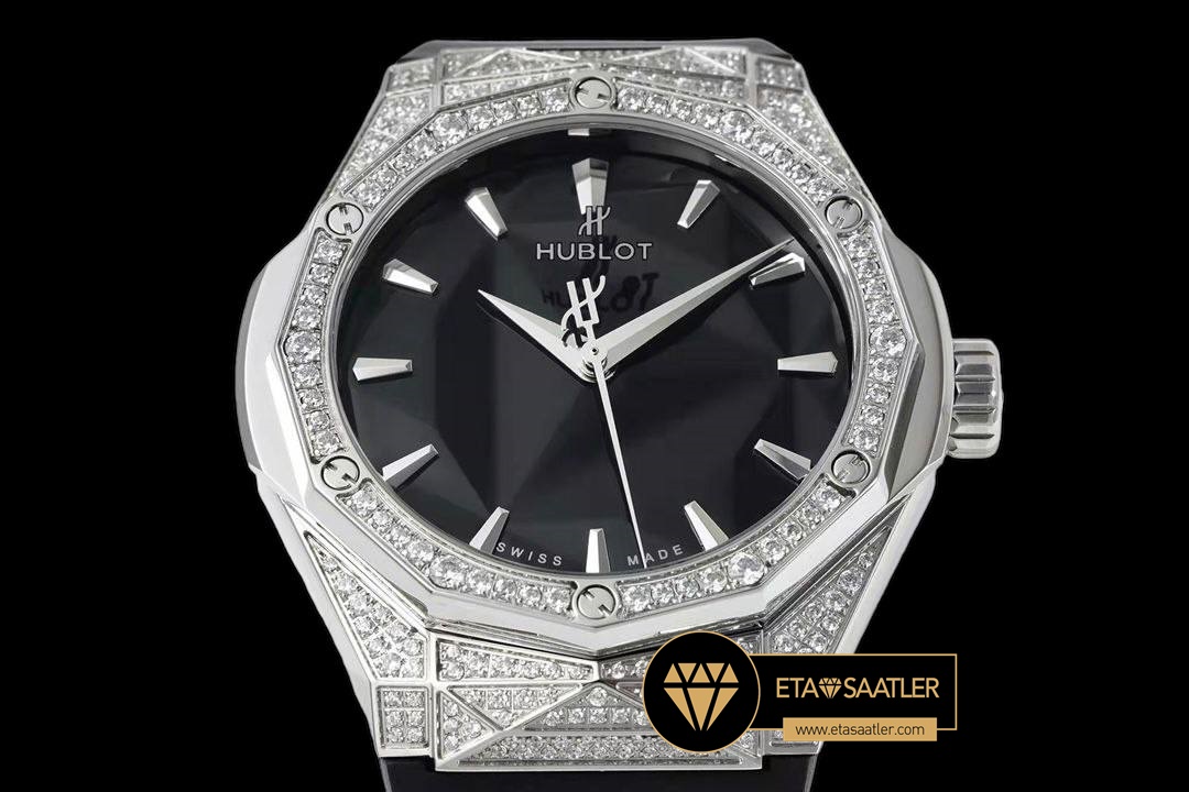 Hublot Classic Fusion Orlinski Alternatif Pave 40mm Super Clone ETA (2) Hublot Classic Fusion Orlinski Alternatif Pave 40mm Super Clone ETA