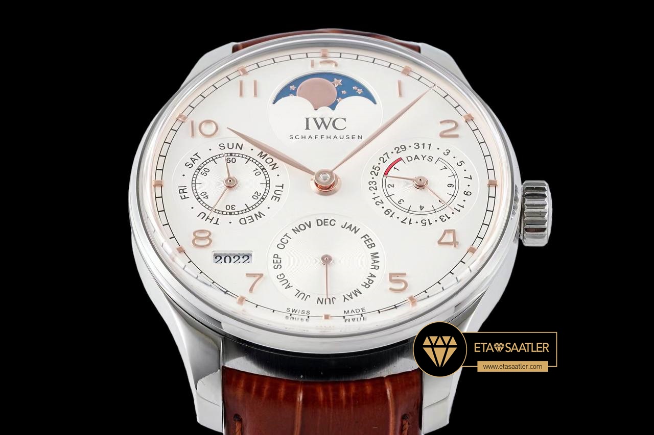 IWC Portuguese IW344203 Perpetual Calendar Super Clone ETA (2) IWC Portuguese IW344203 Perpetual Calendar Super Clone ETA