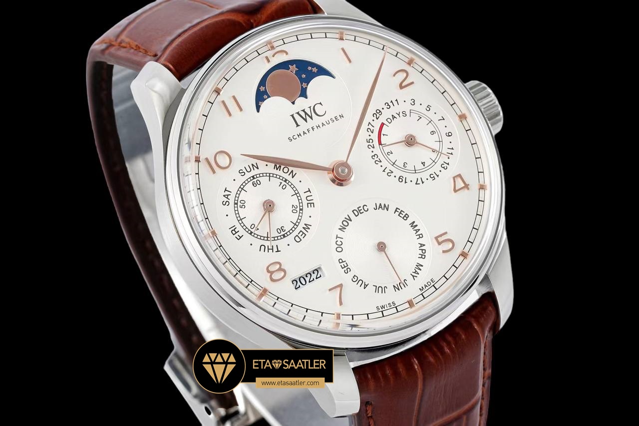 IWC Portuguese IW344203 Perpetual Calendar Super Clone ETA (4) IWC Portuguese IW344203 Perpetual Calendar Super Clone ETA