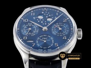 IWC Portuguese IW503401 Mavi Perpetual Calendar Super Clone ETA