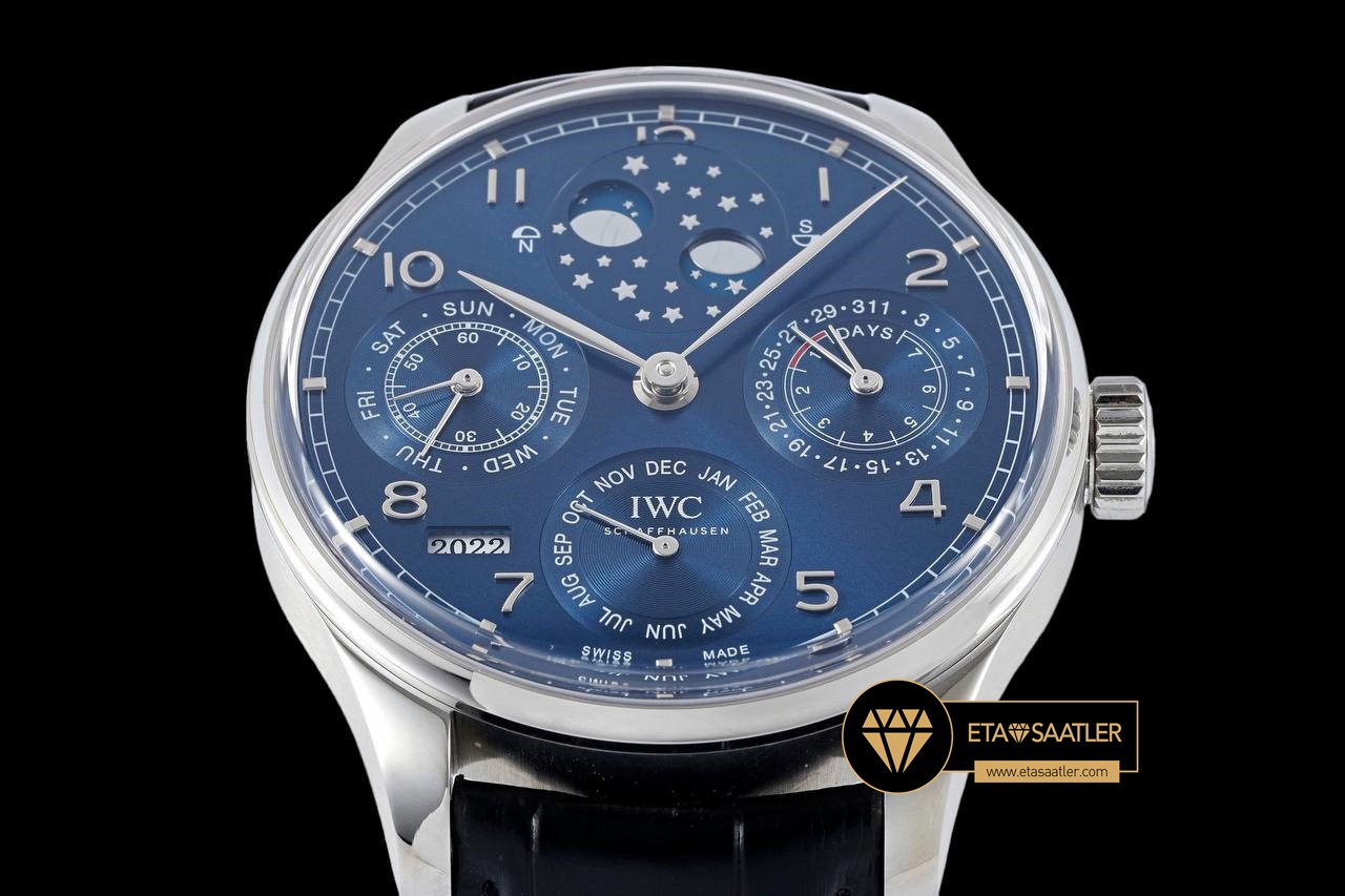 IWC Portuguese IW503401 Mavi Perpetual Calendar Super Clone ETA (2) IWC Portuguese IW503401 Mavi Perpetual Calendar Super Clone ETA
