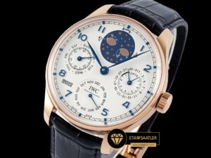 IWC Portuguese IW503405 Rose Perpetual Calendar Super Clone ETA