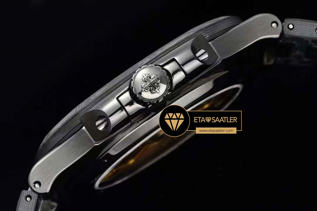 Patek Philippe Diw Nautilus 5711 Karbon 40mm Kasa Super Clone ETA (6) Patek Philippe Diw Nautilus 5711 Karbon 40mm Kasa Super Clone ETA