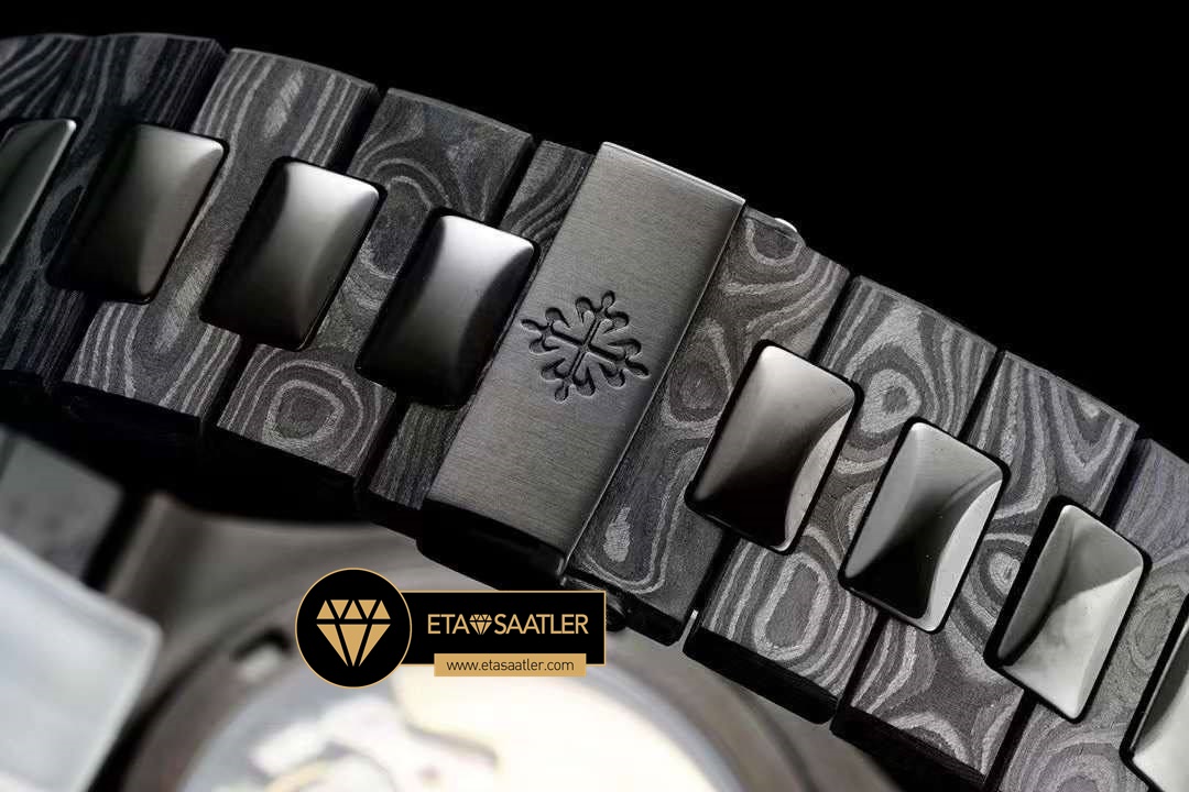 Patek Philippe Diw Nautilus 5711 Karbon 40mm Kasa Super Clone ETA (8) Patek Philippe Diw Nautilus 5711 Karbon 40mm Kasa Super Clone ETA