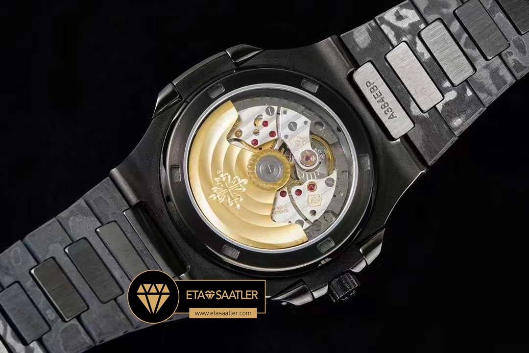 Patek Philippe Diw Nautilus 5711 Karbon 40mm Kasa Super Clone ETA (9) Patek Philippe Diw Nautilus 5711 Karbon 40mm Kasa Super Clone ETA