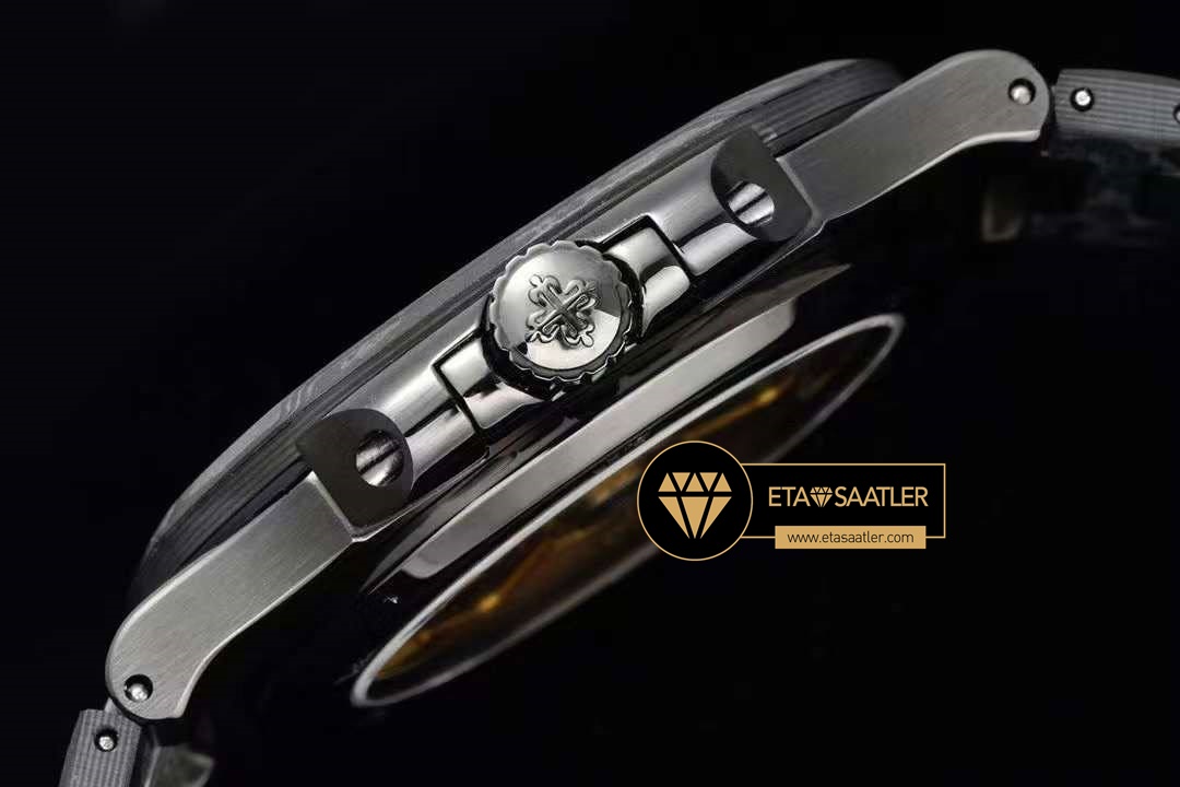 Patek Philippe Diw Nautilus Jumbo 5711 Karbonfiber 40mm Super Clone ETA (7) Patek Philippe Diw Nautilus Jumbo 5711 Karbonfiber 40mm Super Clone ETA