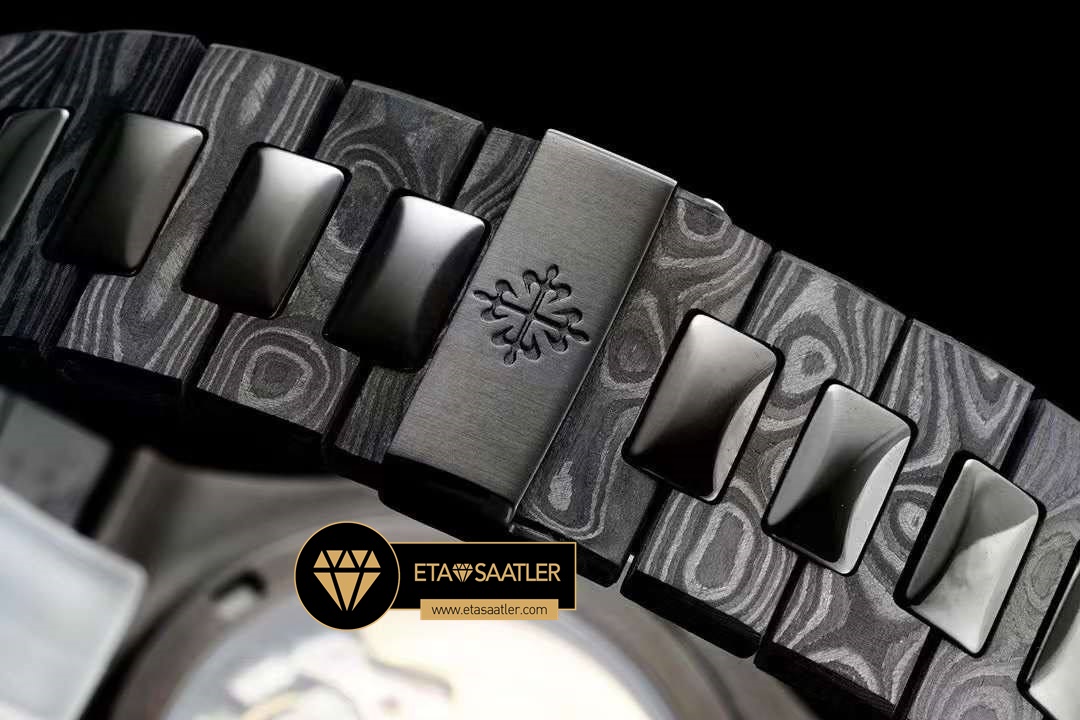 Patek Philippe Diw Nautilus Jumbo 5711 Karbonfiber 40mm Super Clone ETA (8) Patek Philippe Diw Nautilus Jumbo 5711 Karbonfiber 40mm Super Clone ETA