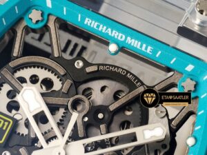 Richard Mille RM35-01 RAFA Karbon DLC Safir Cam Kasa SONIC V2 ETA