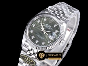 Rolex Datejust 126234 Taşlı Palmiye Kadran 36mm Clean Factory 3235 Super Clone ETA