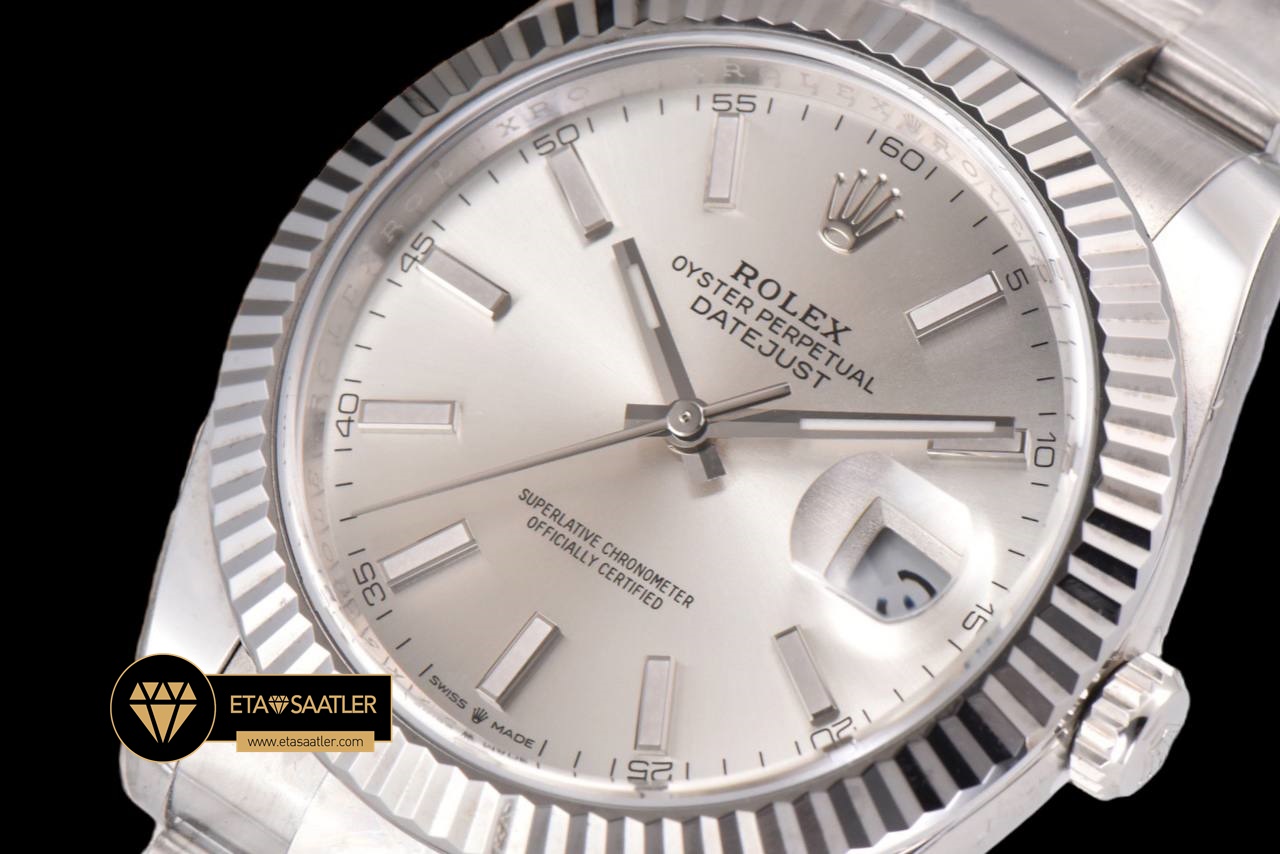 Rolex Datejust 126300 Gümüş Kadran 41mm Oyster 3235 V2 Super Clone ETA (2) Rolex Datejust 126300 Gümüş Kadran 41mm Oyster 3235 V2 Super Clone ETA