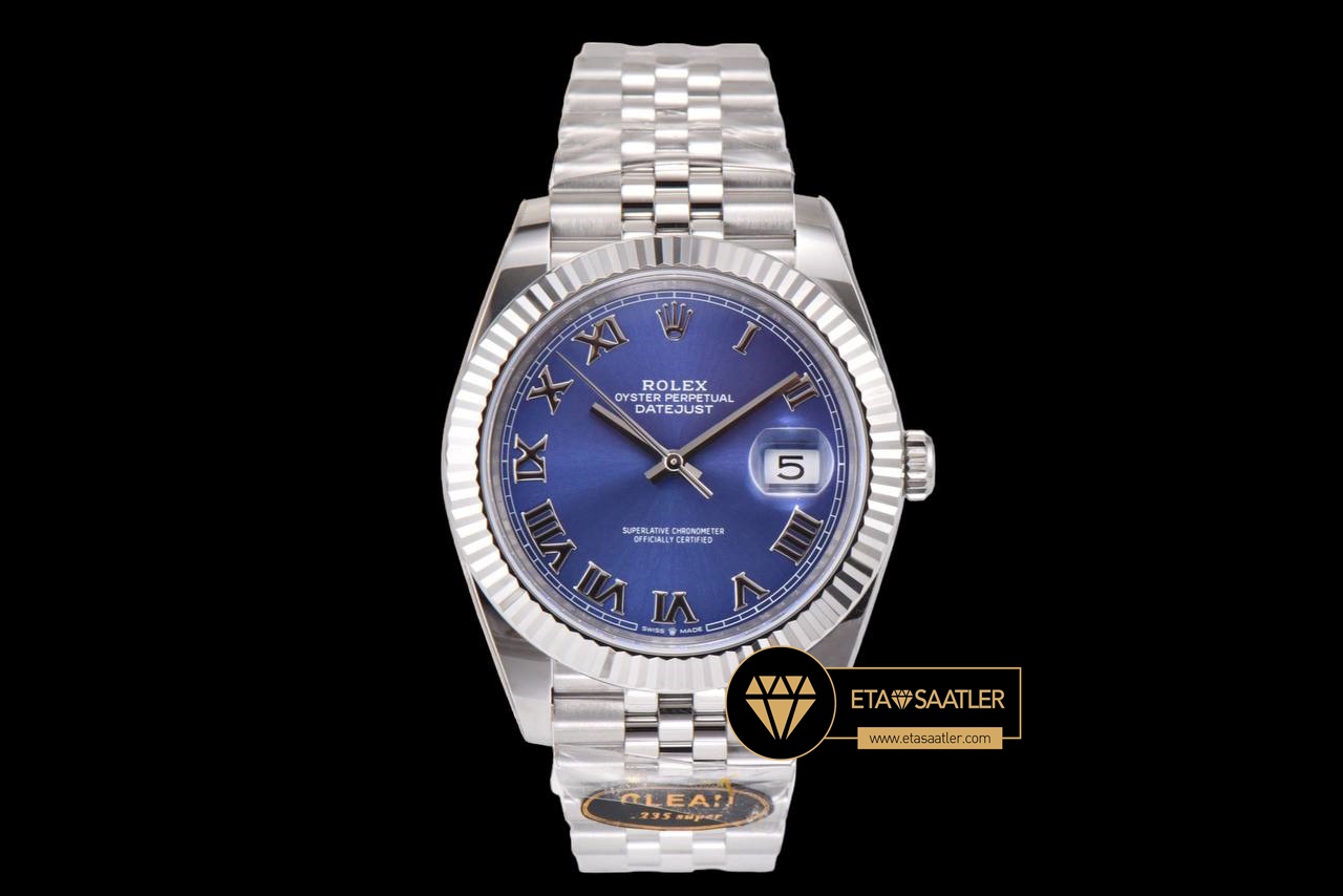 Rolex Datejust 126334 Azure Mavi 41mm 3235 V2 Super Clone ETA (1) Rolex Datejust 126334 Azure Mavi 41mm 3235 V2 Super Clone ETA