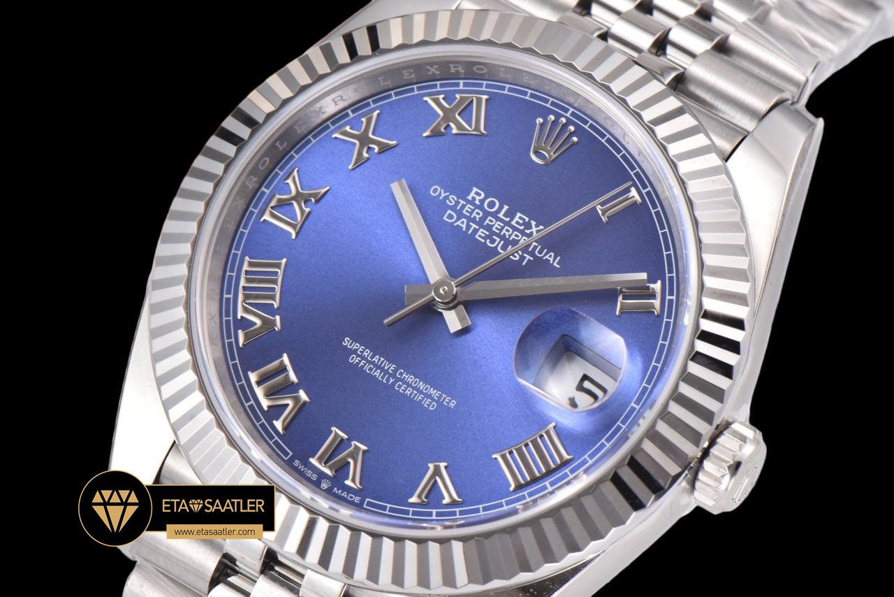 Rolex Datejust 126334 Azure Mavi 41mm 3235 V2 Super Clone ETA (2) Rolex Datejust 126334 Azure Mavi 41mm 3235 V2 Super Clone ETA