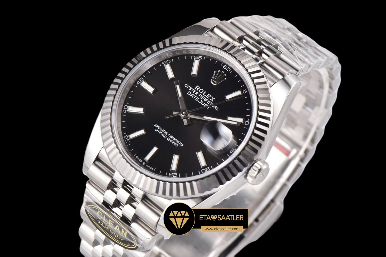 Rolex Datejust 126334 Jubile Siyah Kadran Clean 3235 V2 Super Clone ETA (2) Rolex Datejust 126334 Jubile Siyah Kadran Clean 3235 V2 Super Clone ETA