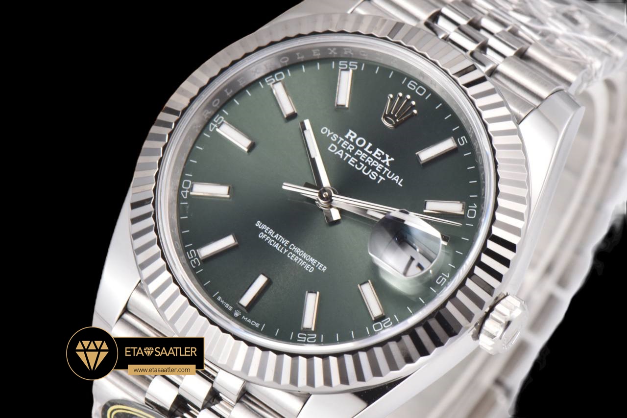 Rolex Datejust 126334 Mint Green 41mm 3235 V2 Super Clone ETA (2) Rolex Datejust 126334 Mint Green 41mm 3235 V2 Super Clone ETA