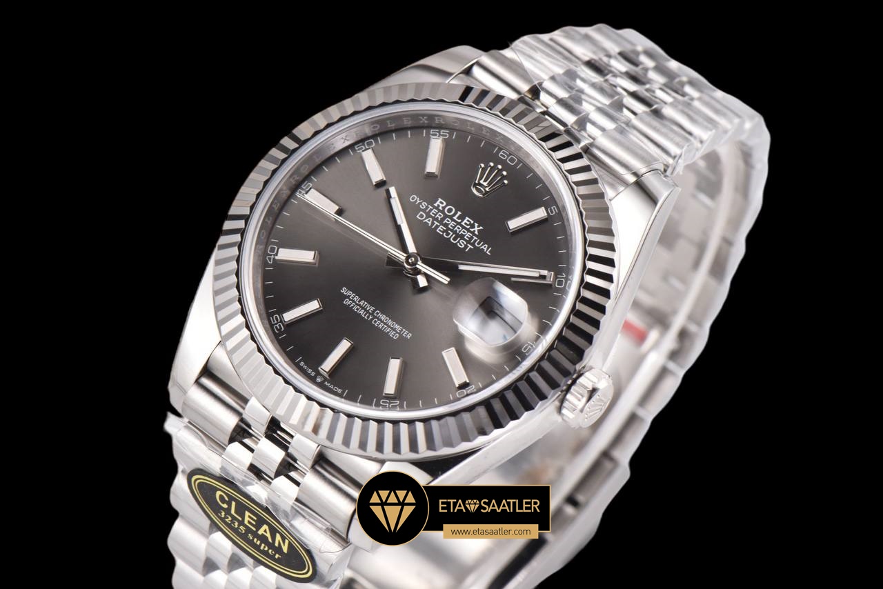 Rolex Datejust 126334 Rhodium 41mm 3235 V2 Super Clone ETA (2) Rolex Datejust 126334 Rhodium 41mm 3235 V2 Super Clone ETA