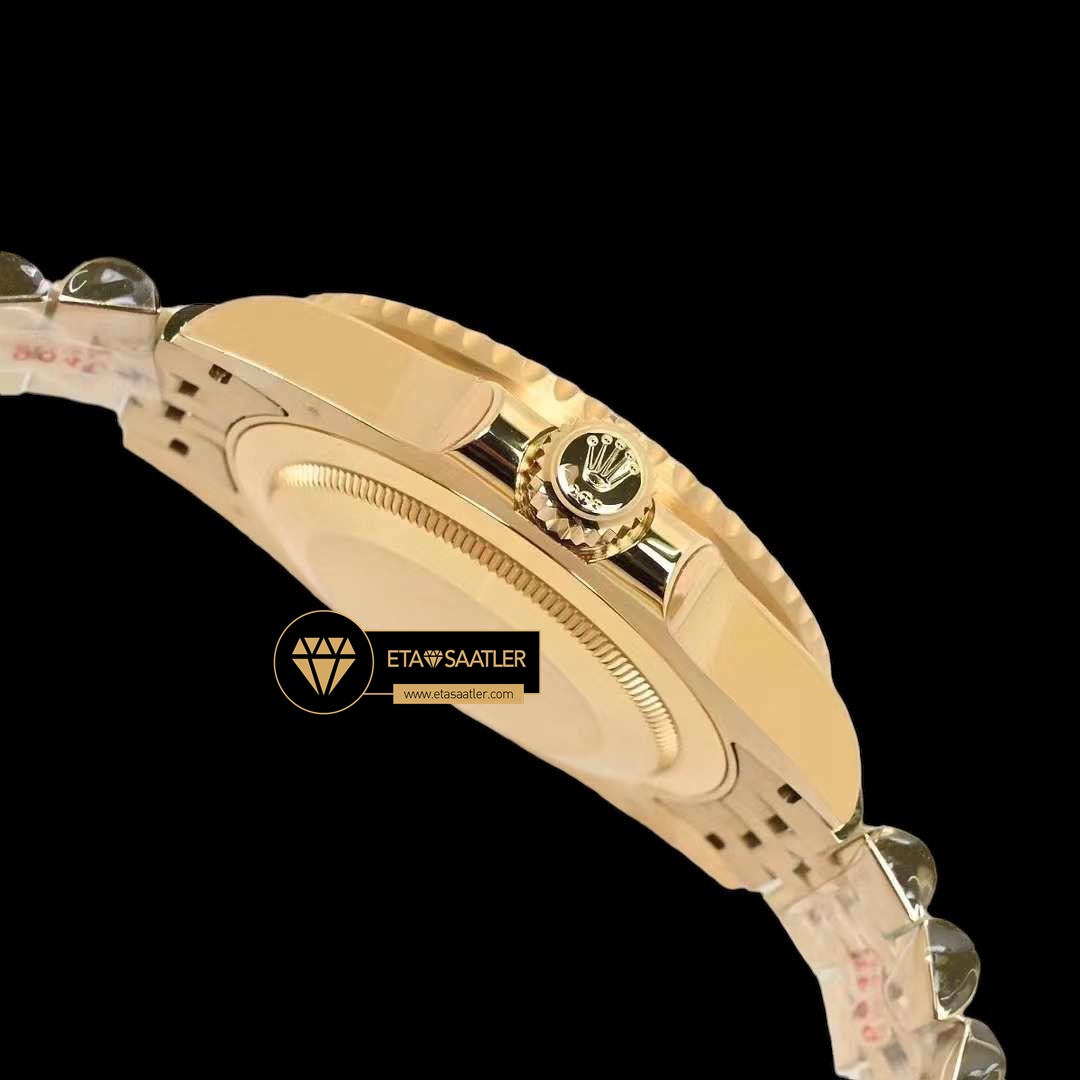 Rolex Gmt-Master II Gold EW Factory 3285 Jubile 904L Çelik Seramik Çerçeve V3 ETA (6) Rolex Gmt-Master II Gold EW Factory 3285 Jubile 904L Çelik Seramik Çerçeve V3 ETA