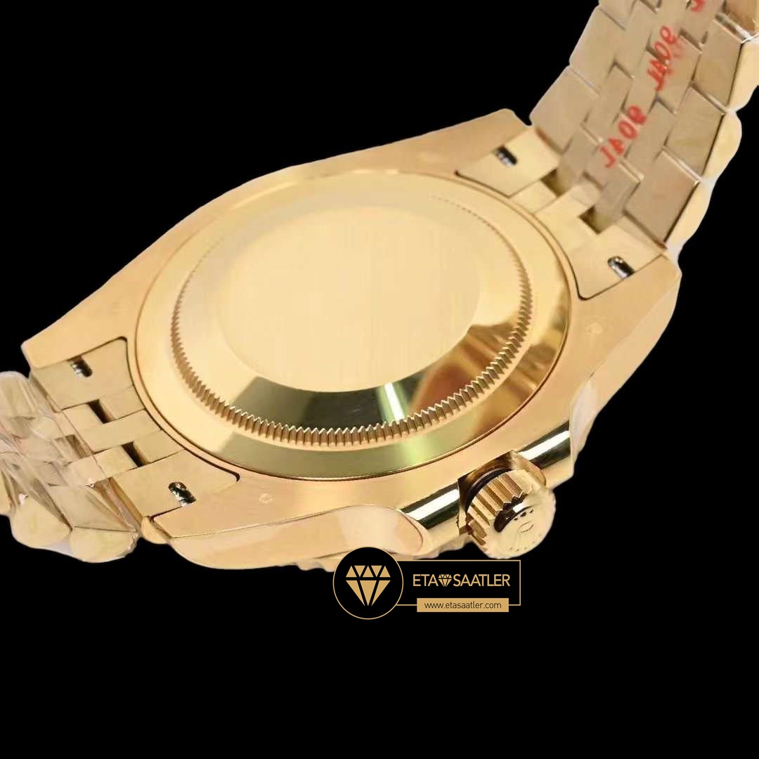 Rolex Gmt-Master II Gold EW Factory 3285 Jubile 904L Çelik Seramik Çerçeve V3 ETA (8) Rolex Gmt-Master II Gold EW Factory 3285 Jubile 904L Çelik Seramik Çerçeve V3 ETA