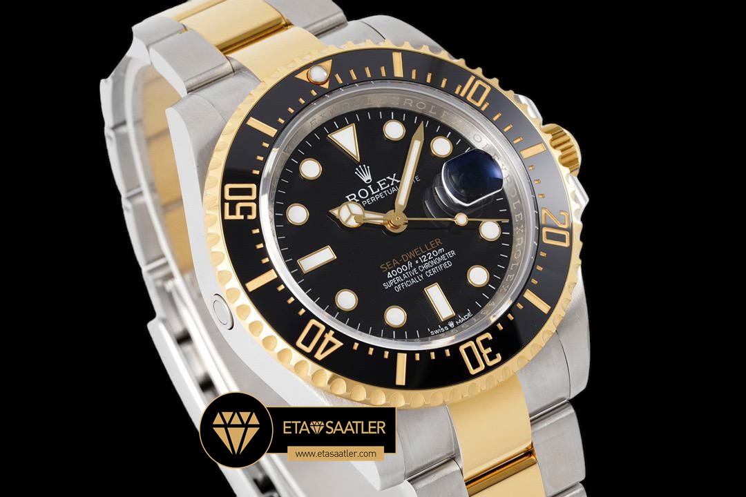 Rolex Sea Dweller 126603 Two Tone 43mm 3235 Super Clone ETA (2) Rolex Sea Dweller 126603 Two Tone 43mm 3235 Super Clone ETA