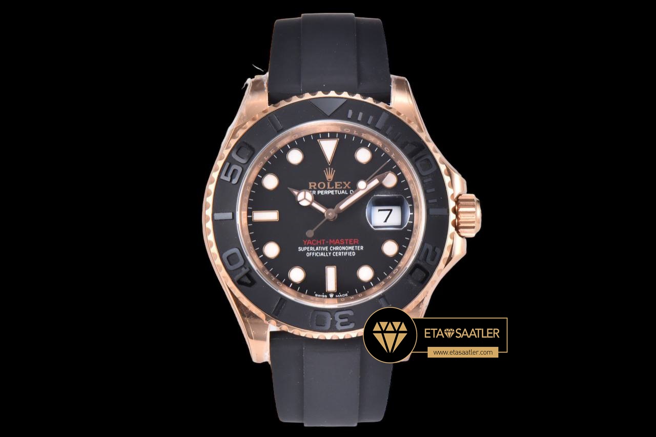 Rolex Yacht Master 126655 Rose 40mm Clean Factory 3235 Super Clone ETA