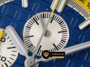 Royal Oak Offshore Novelty 44mm Ukraine Flag Blue Yellow 26400 Super Clone ETA