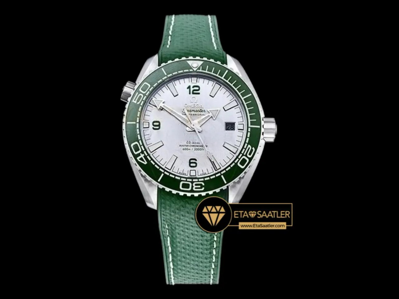 Omega Planet Ocean 600m Boutique Edition Green Super Clone ETA