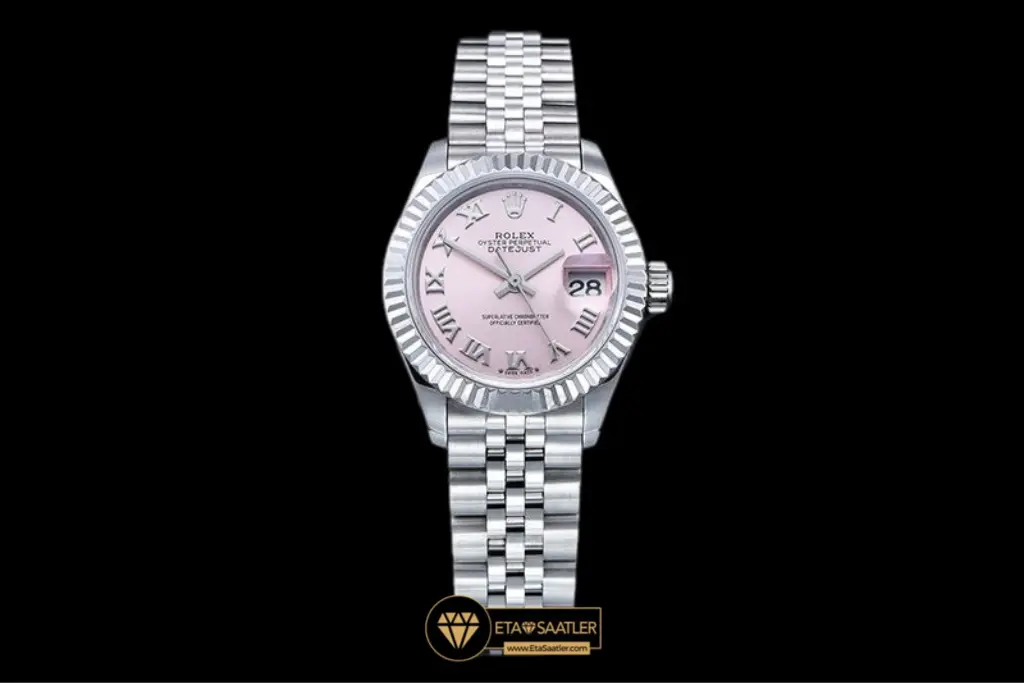 Rolex Datejust 279174 Pembe Roma Rakamlı Kadran 28mm Super Clone ETA