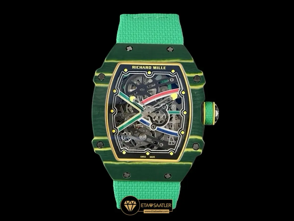 Richard Mille RM67-02 Wayne Van Niekerk NTPT Carbon Super Clone ETA