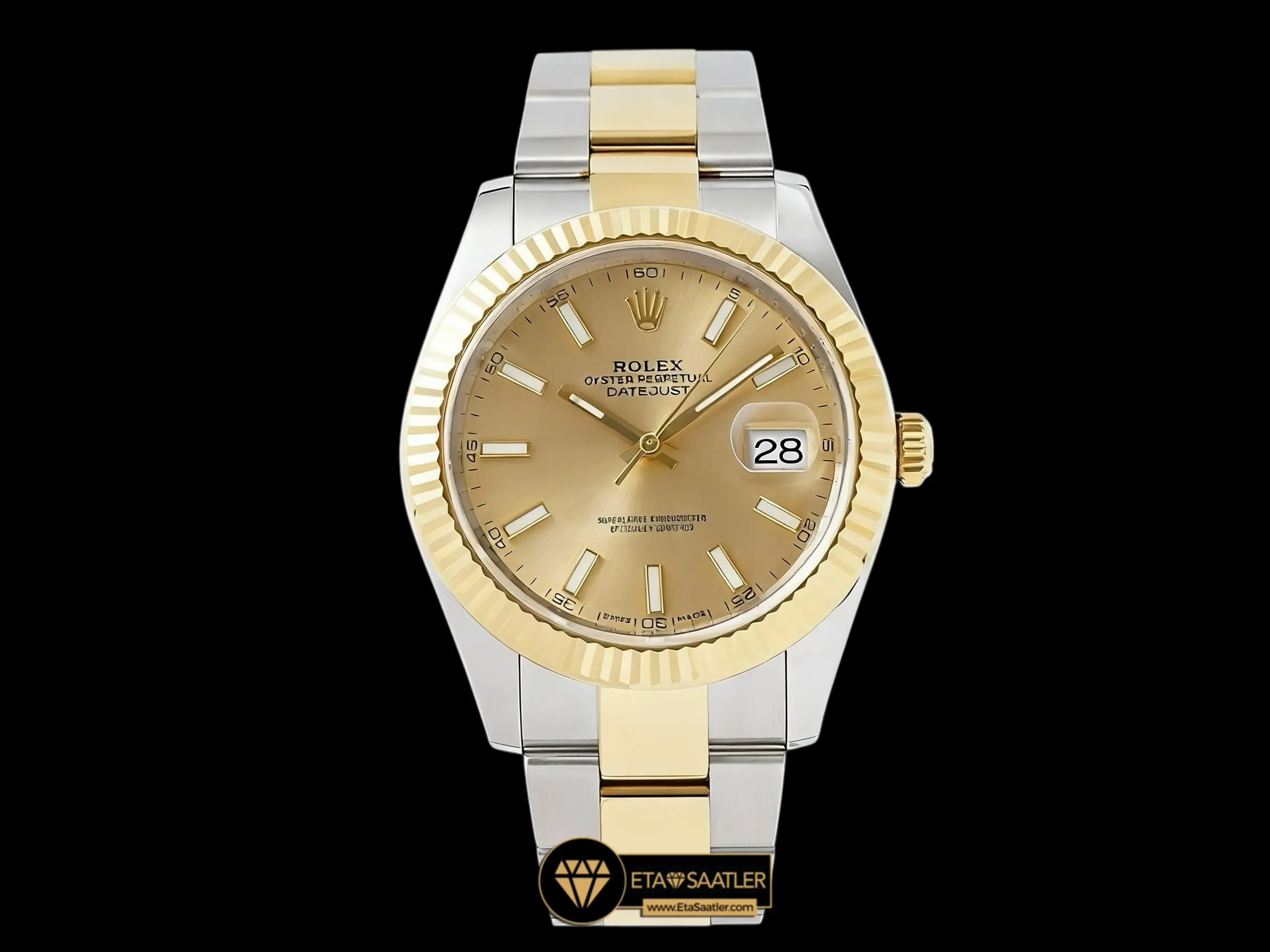 Rolex Datejust 126333 Şampanya Kadran Oyster Kordon 41mm Super Clone ETA