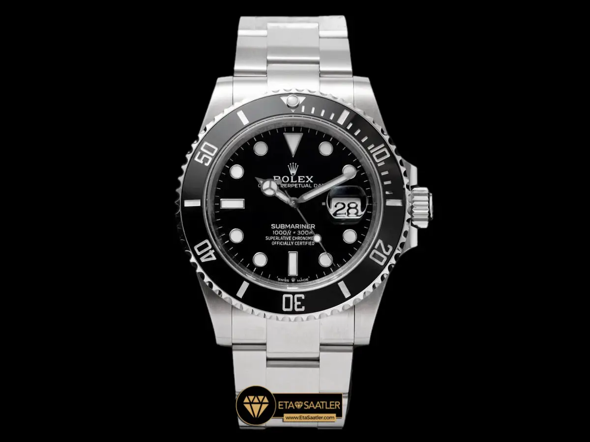 Rolex 41mm Submariner 126610LN Siyah Seramik 3235 Super Clone ETA