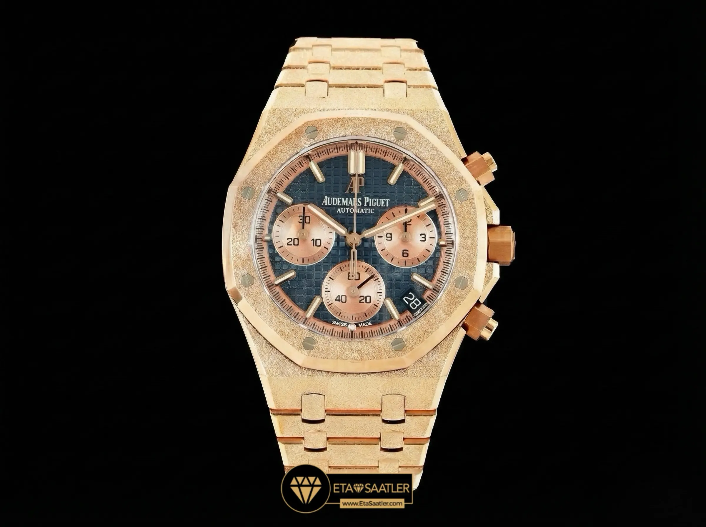 Audemars Piguet Royal Oak Chronograph 26239 Frosted Rose Gold Super Clone ETA