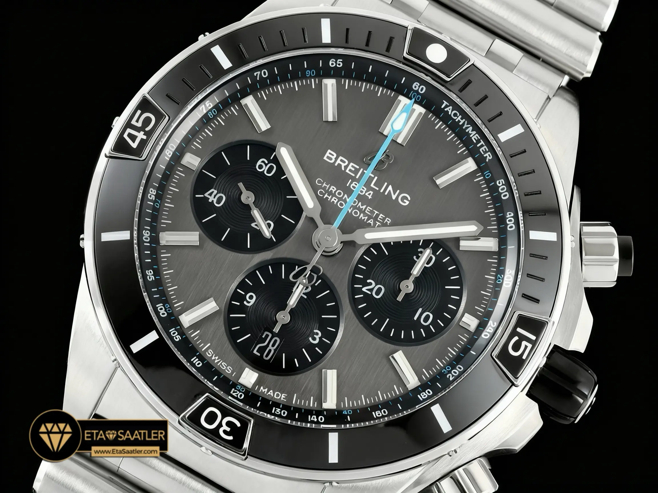 breitling-super-chronomat-b01-44-ceramic-bezel-grey-dial-super-clone-eta-07