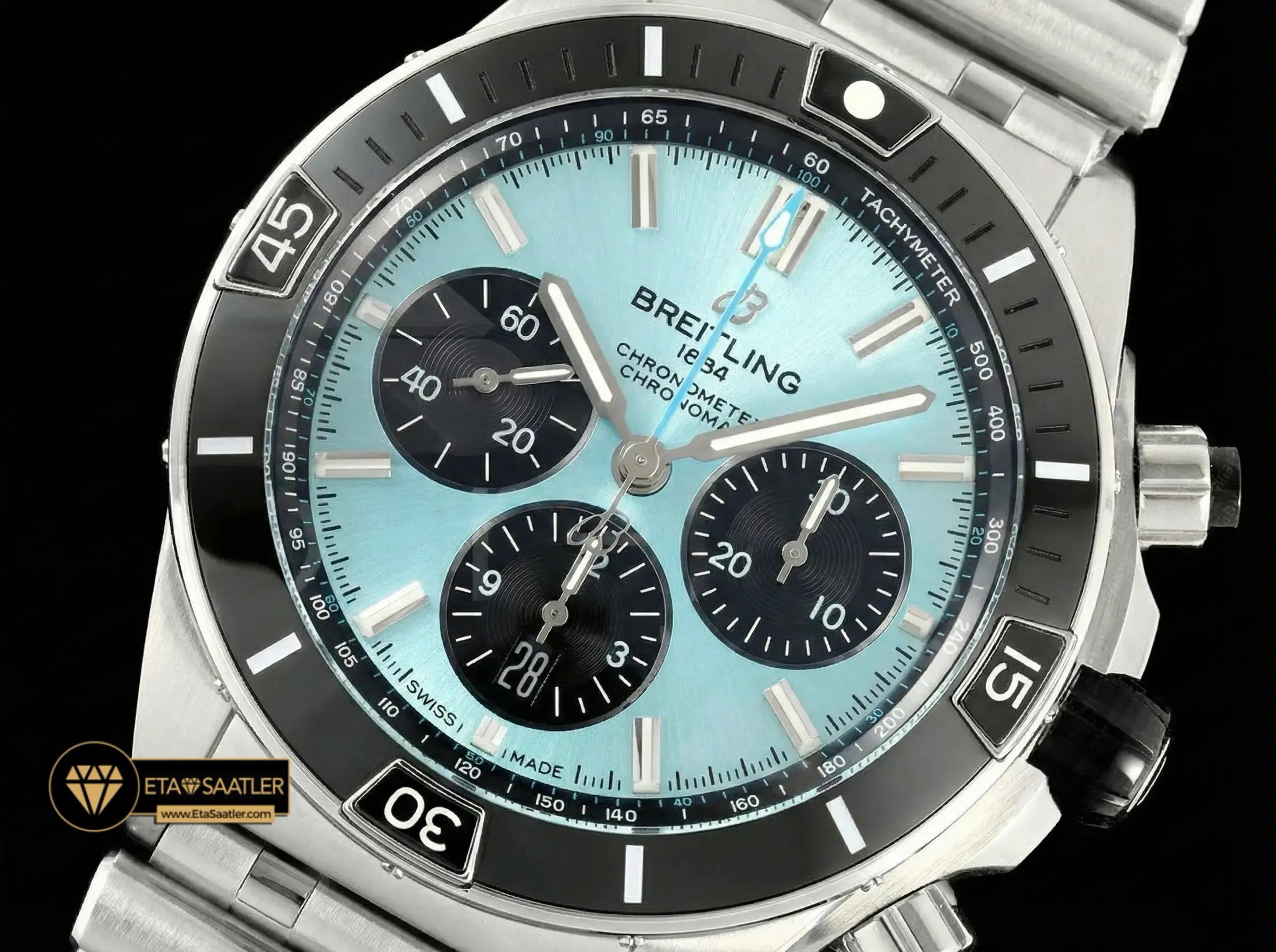 breitling-super-chronomat-b01-44-ceramic-bezel-tiffany-blue-dial-super-clone-eta-08