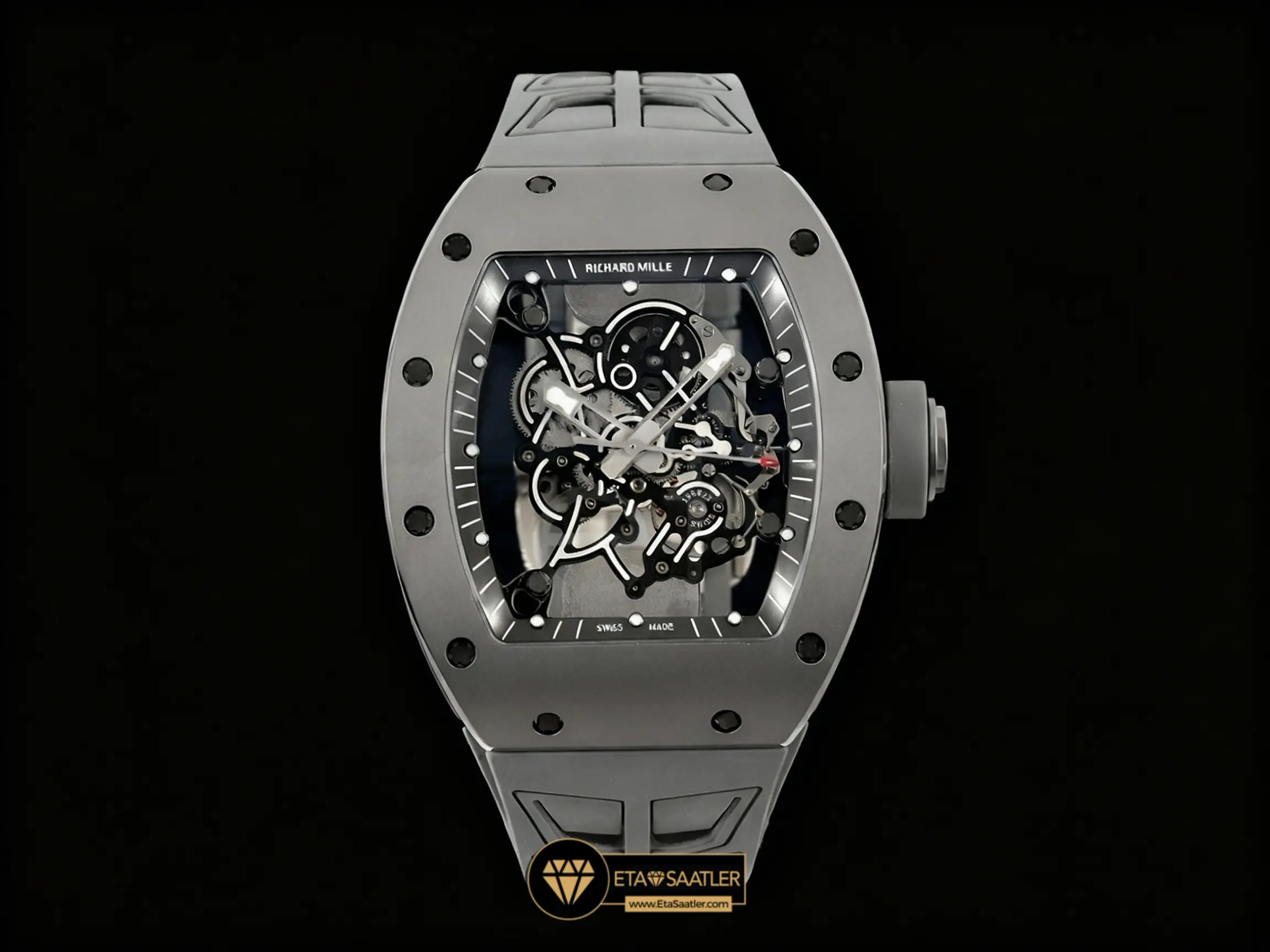 Richard Mille RM055 Gri Seramik Limited Editon Super Clone ETA