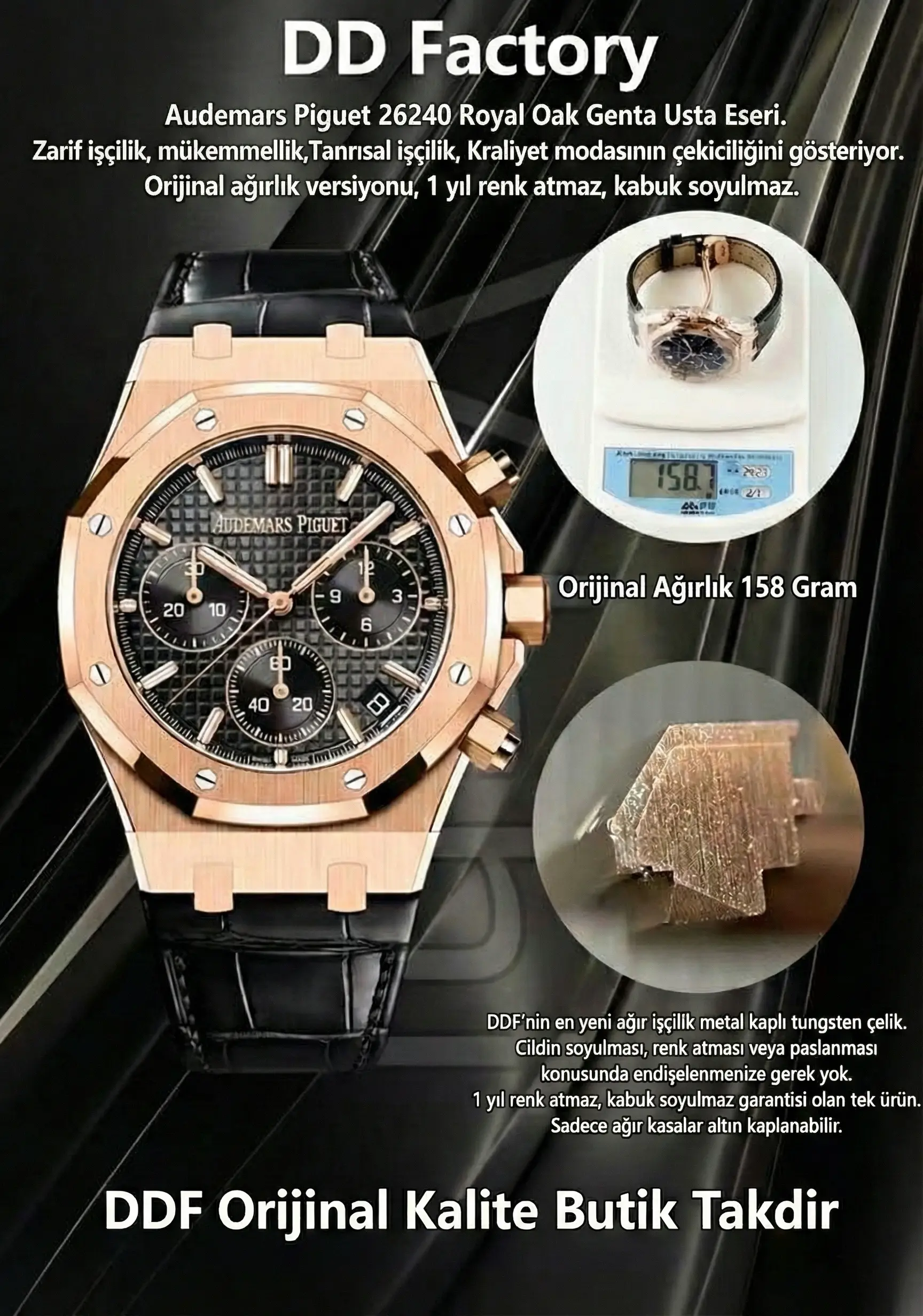 audemars-piguet-royal-oak-chronograph-26240-rose-gold-blue-dial-black-leather-super-clone-eta-banner