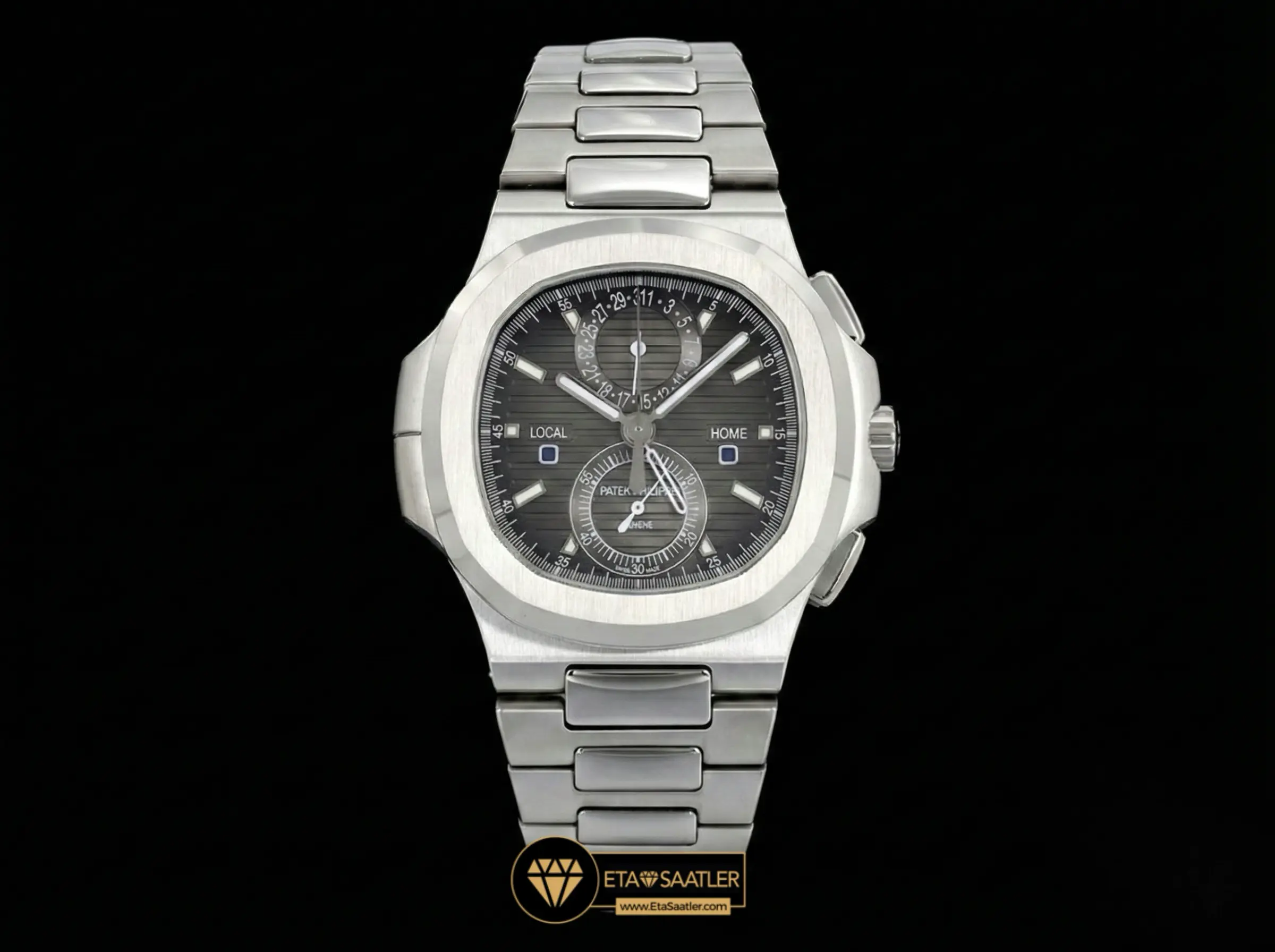 Patek Philippe Nautilus Chronograph 5990 Gri Kadran Super Clone ETA