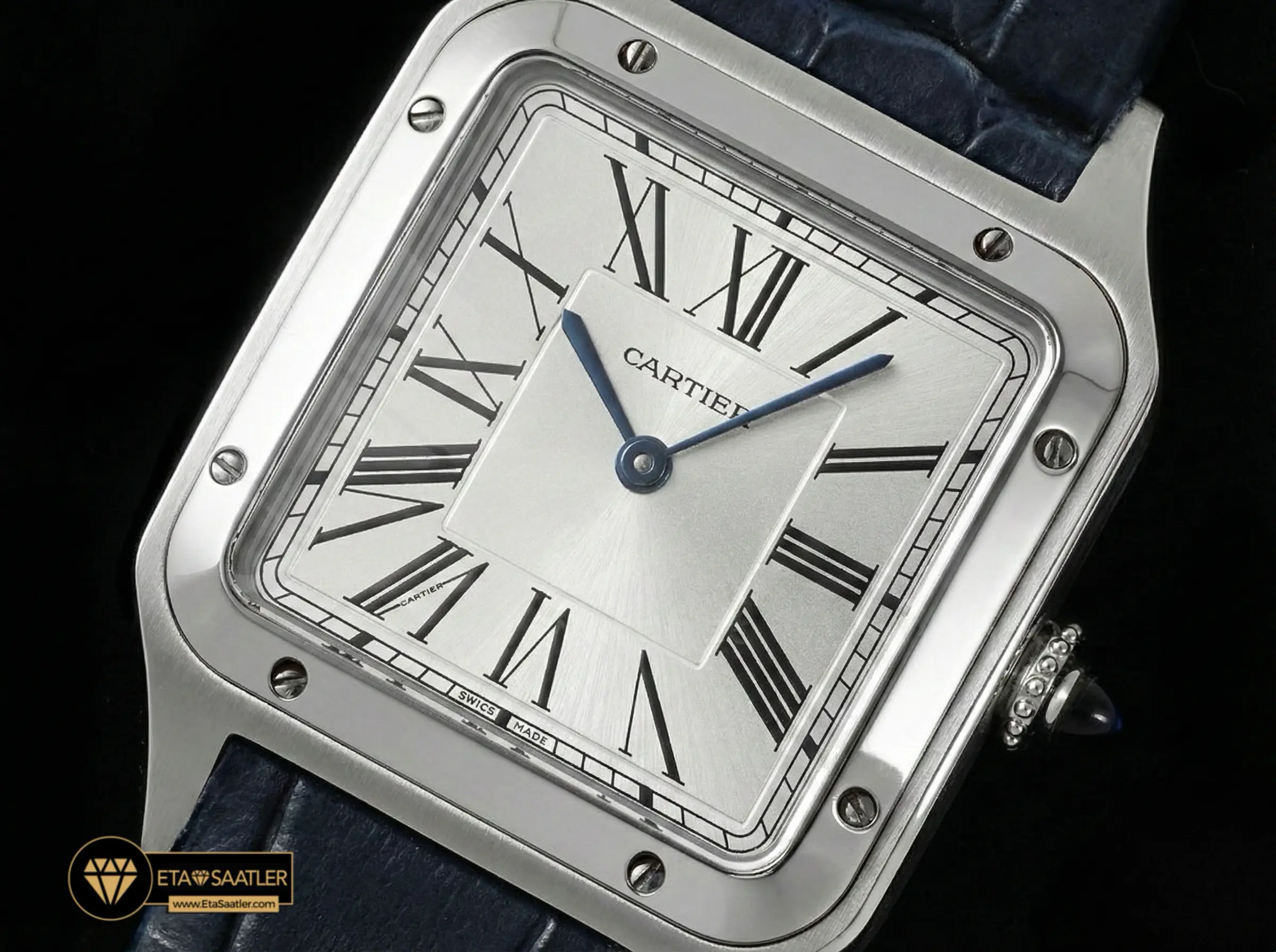 cartier-santos-dumont-31.4mm-silver-dial-blue-lesther-strap-super-clone-eta-06