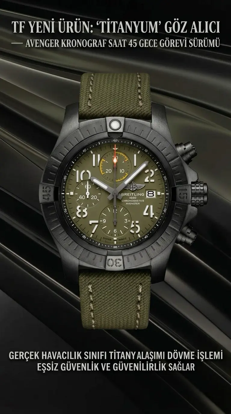 breitling-avenger-chrono-pvd-titanium-green-super-clone-eta-poster