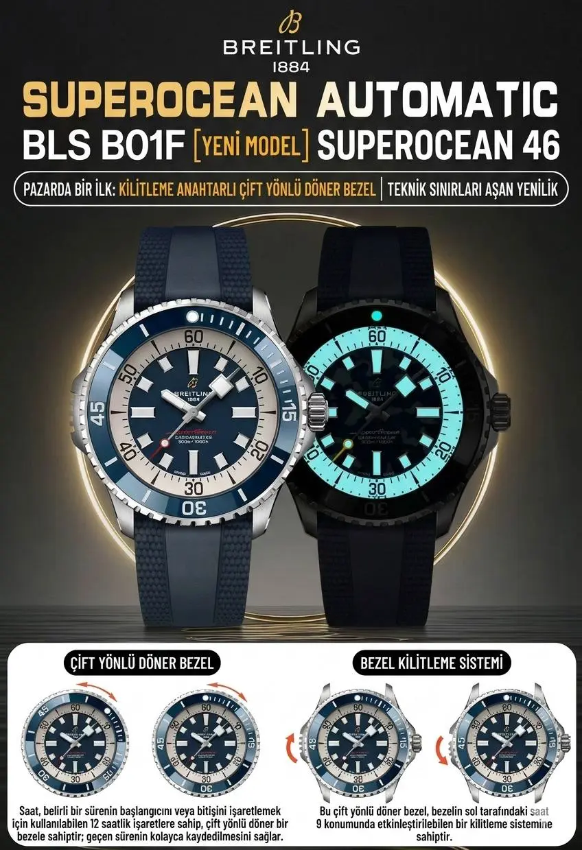 breitling-superocean-46-blue-dial-blue-rubber-strap-super-clone-eta-poster