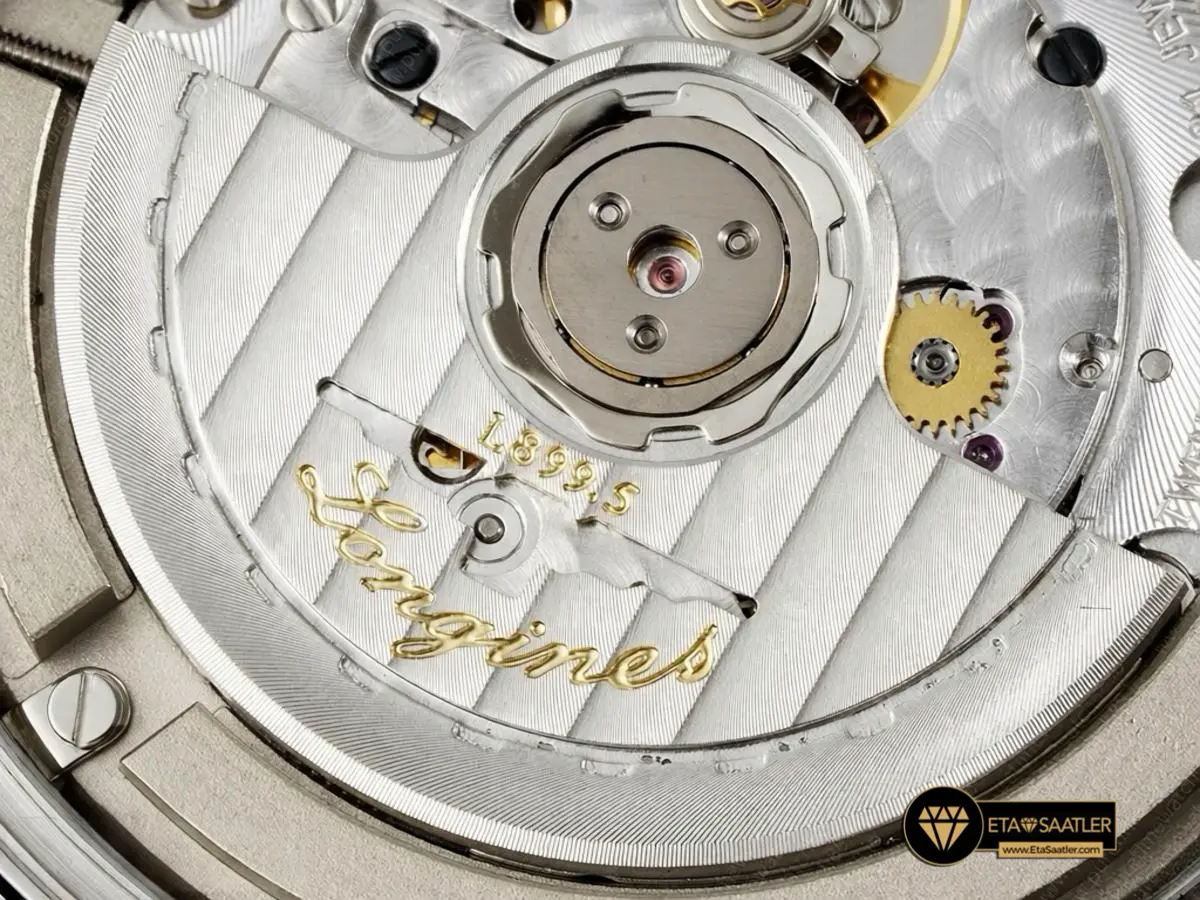 longines-flagship-heritage-moonphase-silver-dial-black-leather-super-clone-eta-027