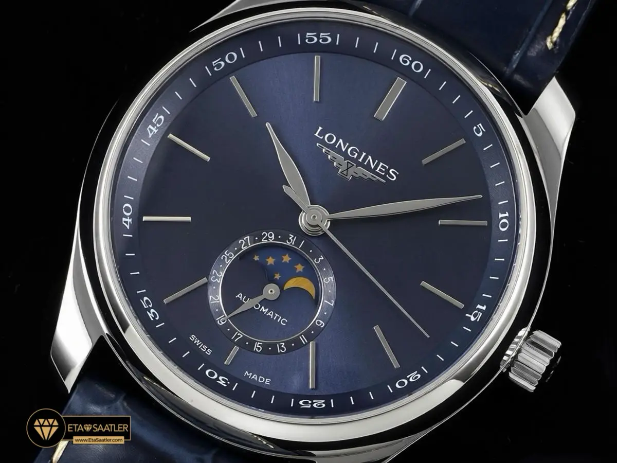 longines-master-collection-moonphase-40-mm-blue-dial-blue-leather-super-clone-eta-014