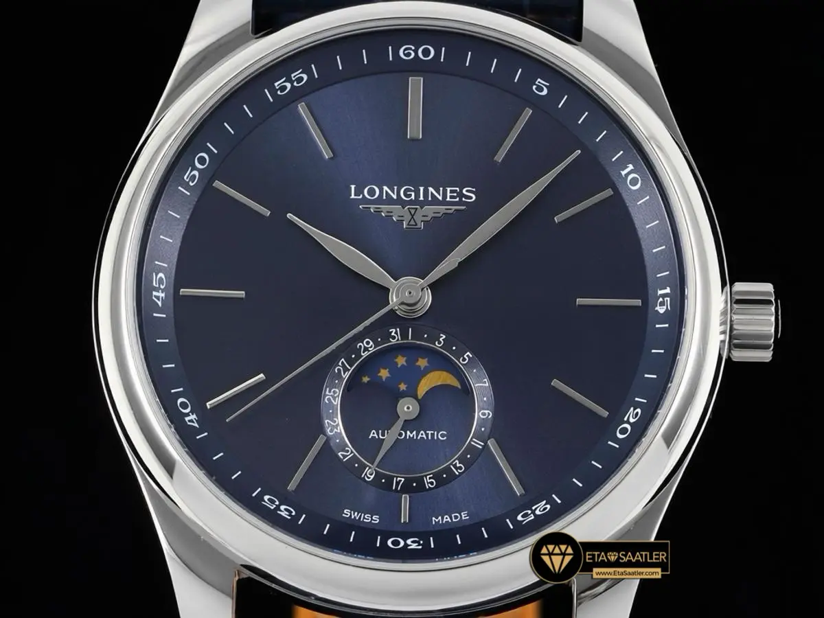 longines-master-collection-moonphase-40-mm-blue-dial-blue-leather-super-clone-eta-026