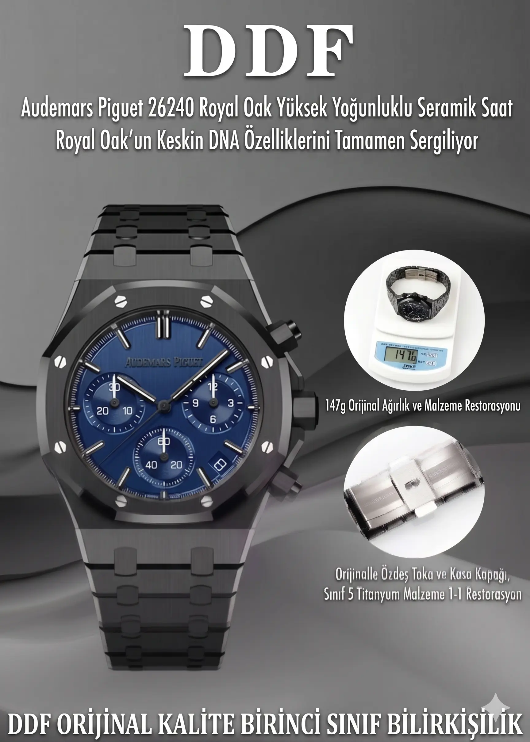 audemars-piguet-royal-oak-chrono-26240ce-black-ceramic-blue-dial-super-clone-eta-poster
