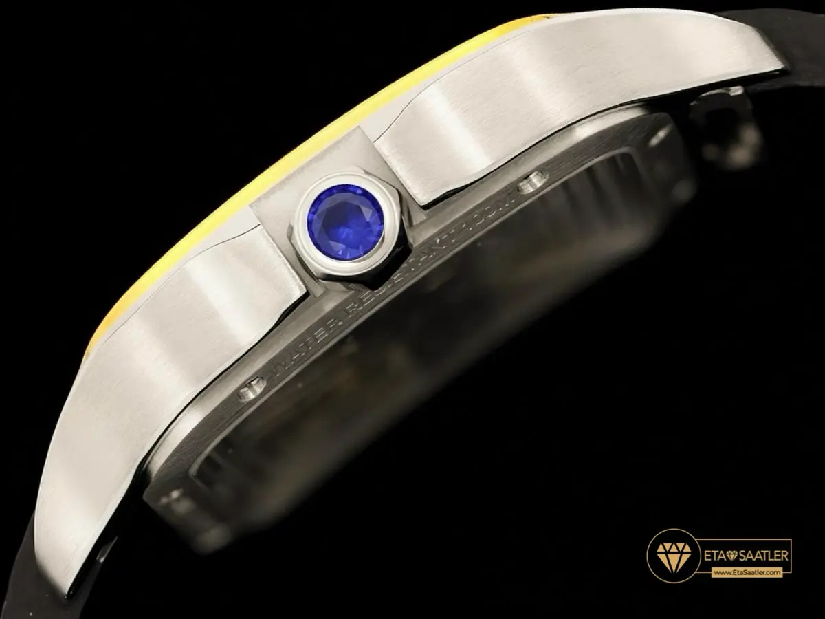cartier-santos-skeleton-bi-color-blue-leather-strap-super-clone-eta-031