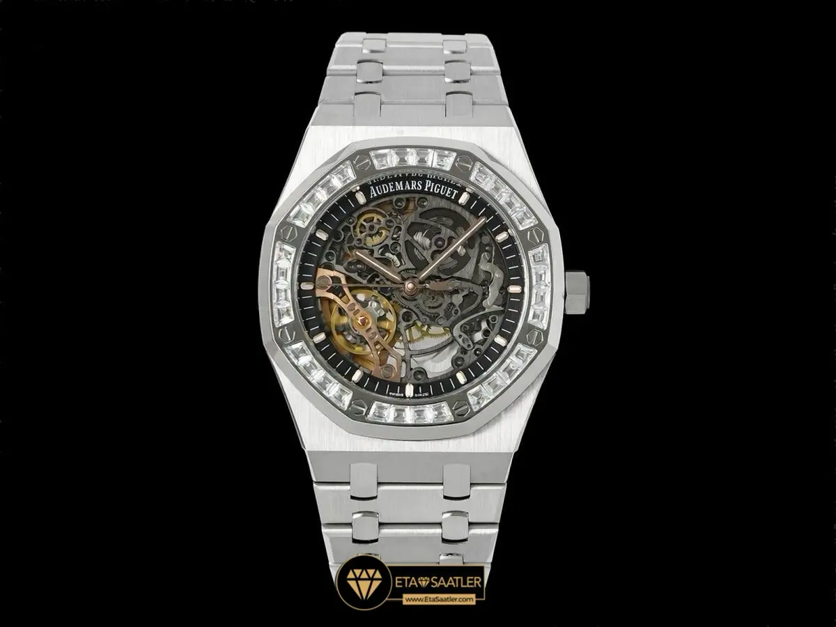 Audemars Piguet Royal Oak Frosted 15412 Silver Super Clone ETA