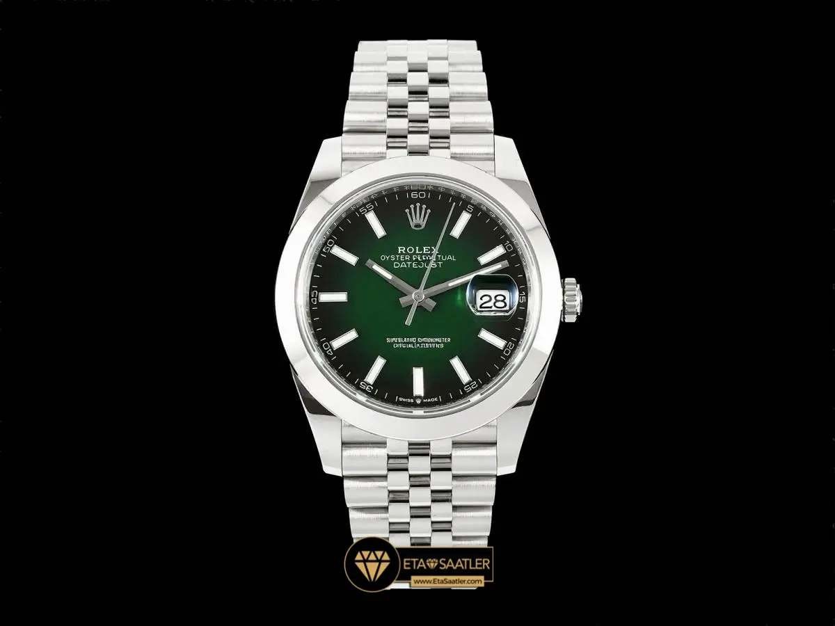 Rolex Datejust 126334 Ombre Kadran Smooth Bezel Jubile Super Clone ETA