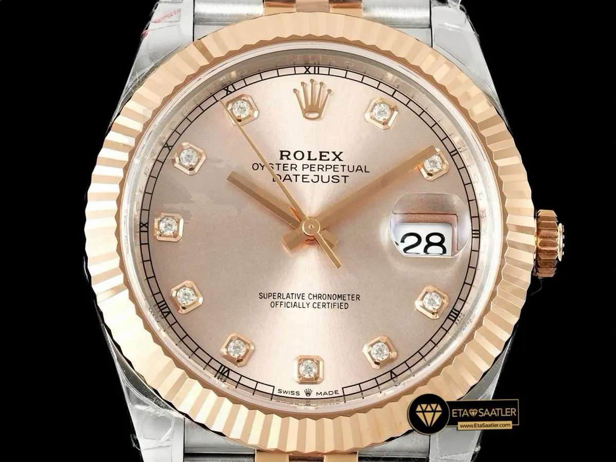 rolex-datejust-everose-gold-126331-sundust-diamond-dial-41-mm-vsf-super-clone-eta-0154