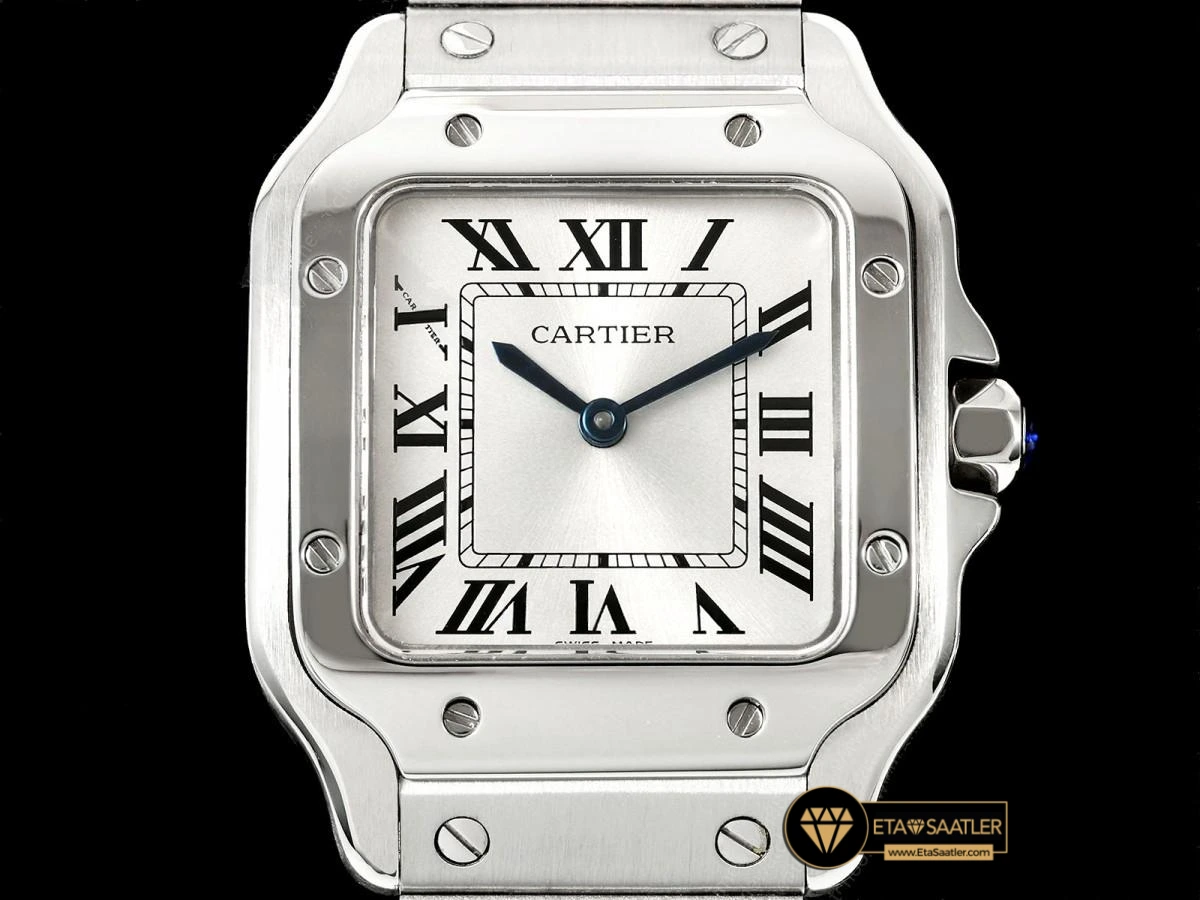 cartier-santos-silver-small-size-27-mm-super-clone-eta-02