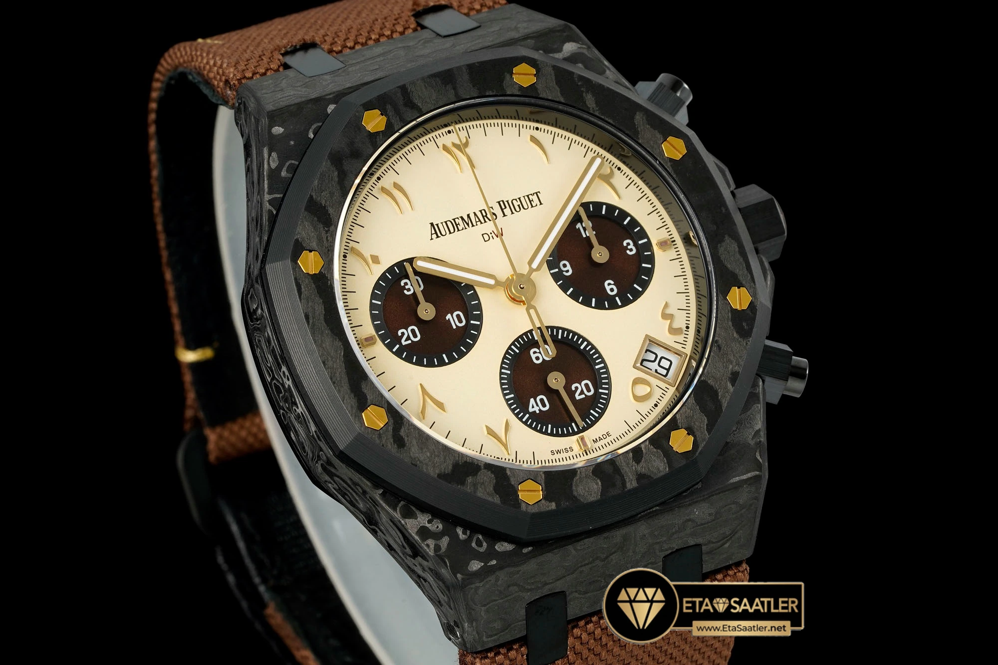 audemars-piguet-royal-oak-chrono-26240-diw-voidline-carboquartz-arabic-desert-super-clone-eta-01-02
